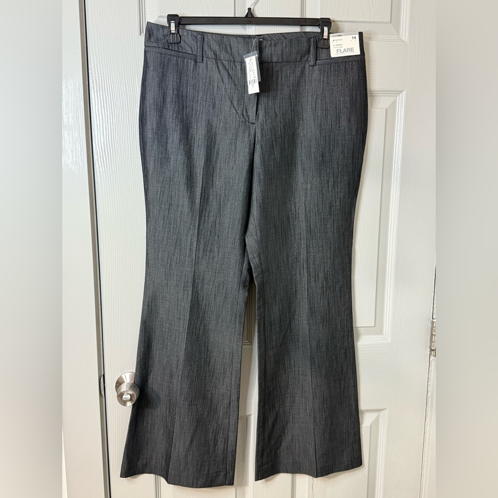 New York & Company |Charcoal Trousers| Size 14| NWT